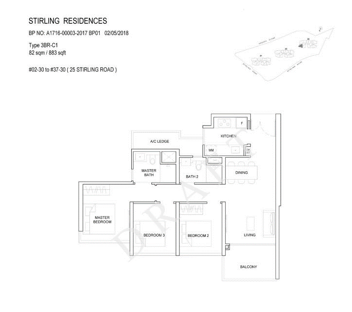 Stirling Residences Floor Plan 5